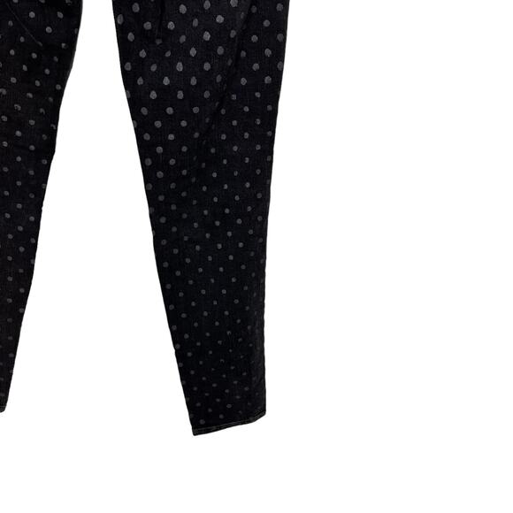Current Elliott The Stiletto Polka Dot Skinny Ankle Jeans 26 - Picture 5 of 8